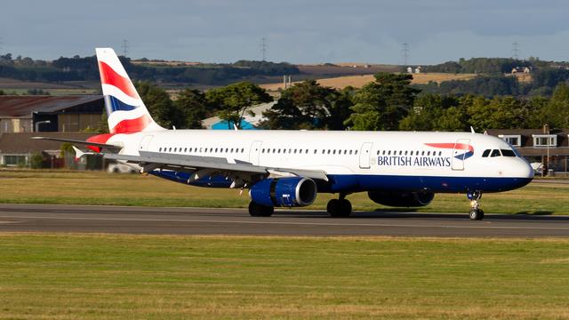G-EUXD:Airbus A321:British Airways
